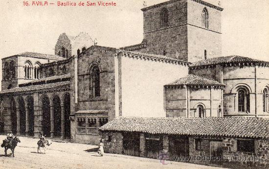 Postales: Avila. 16.- Basilica de San Vicente
