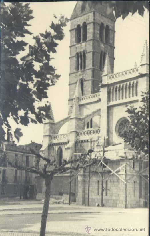 Postales: LA ANTIGUA (VALLADOLID).- FOTOGR&Aacute;FICA A&Ntilde;O 1947
