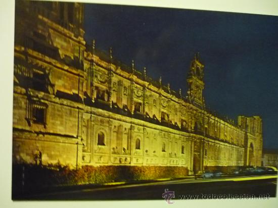 Postales: postal 60-leon hostal s.marcos fachada