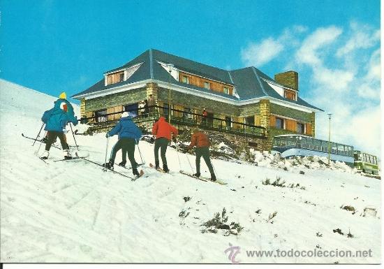 Postales: LA POVEDA.-ALBERGUE DEL PUERTO DE PIQUERAS.-FOTO PAY&Aacute;