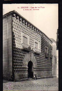 Postales: 18. Casa de los Picos. L. Roisin. No circulada.