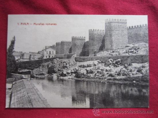 Postales: AVILA - MURALLAS ROMANAS