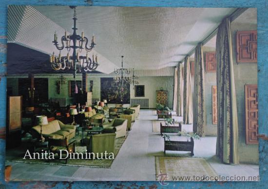 Postales: ANTIGUA POSTAL DE  LEON - HOSTAL DE SAN MARCOS - INTERIOR - NO CIRCULADA