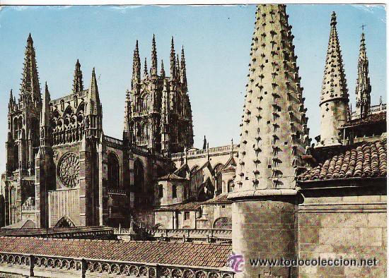 Postales: :::: LC558 - BURGOS - DETALLE DE LA CATEDRAL