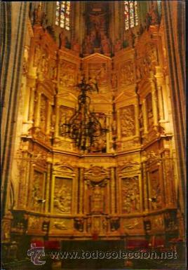 Postales: Astorga.  Retablo. No circulada. - Foto 1