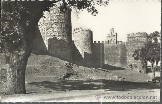 Postales: AVILA MURALLAS ESCRITA CON SELLO