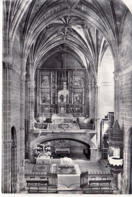 Postales: REAL MONASTERIO DE SANTO TOMAS - AVILA - VISTA GENERAL DE LA IGLESIA