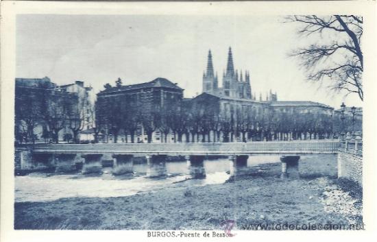Postales: BURGOS PUENTE DE BESSON - Foto 1