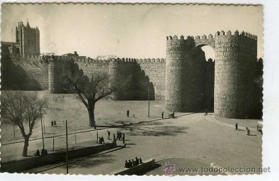 Postales: POSTAL AVILA PUERTA DE SAN VICENTE