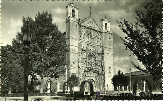 Postales: 43.VALLADOLID. IGLESIA DE SAN PABLO (FACHADA) ED.GRECOR VALLADOLID -MADRID-