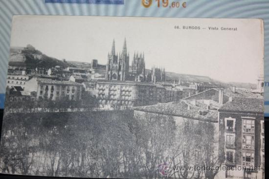 Postales: BURGOS VISTA GENERAL - Foto 1