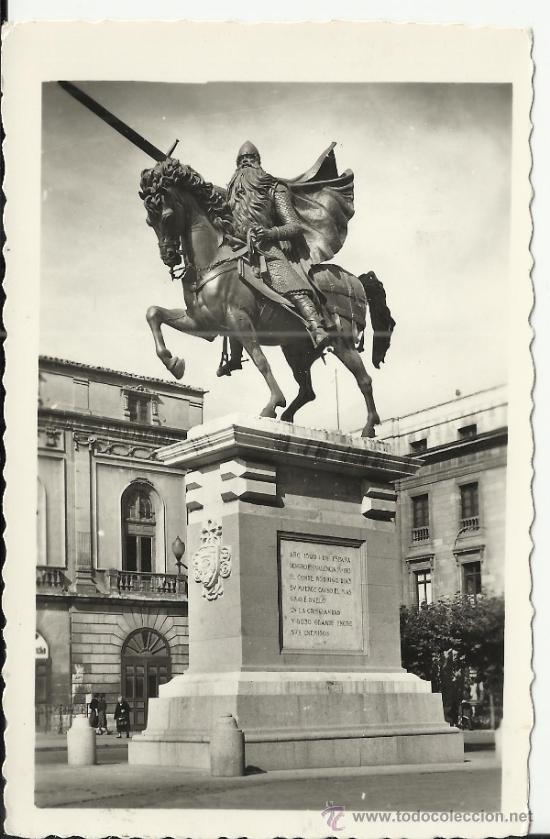Postales: BURGOS EL CID ESCRITA - Foto 1