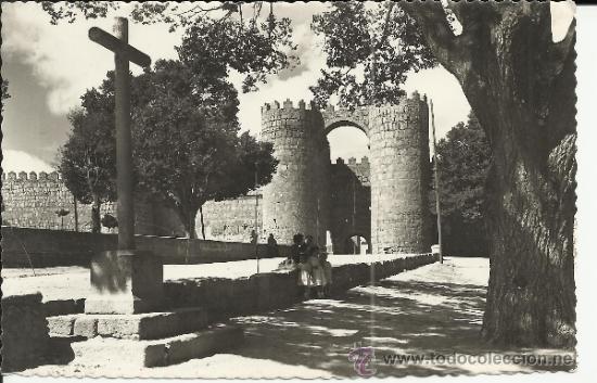 Postales: AVILA PUERTA DE SAN VICENTE SIN ESCRIBIR