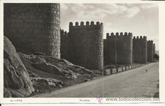Postales: AVILA MURALLAS SIN ESCRIBIR