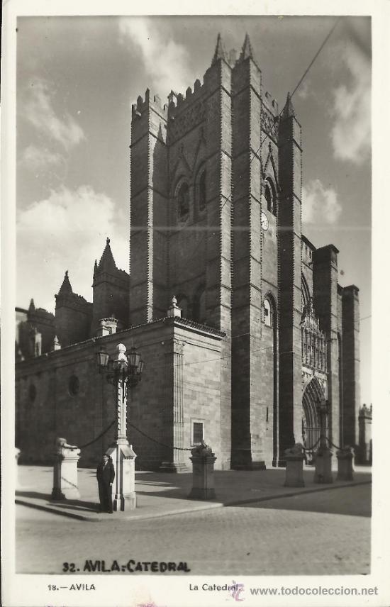 Postales: AVILA CATEDRAL SIN ESCRIBIR
