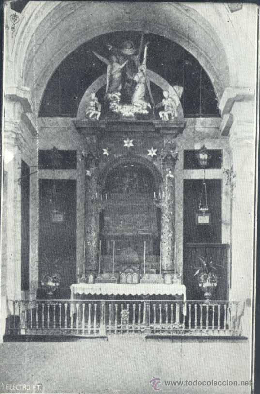 Postales: SEGOVIA.- ALTAR Y SEPULCRO DONDE DESCANSAN LOS RESTOS DE SAN JUAN DE LA CRUZ