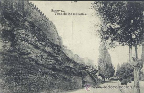 Postales: SEGOVIA.- VISTA DESDE LAS MURALLAS
