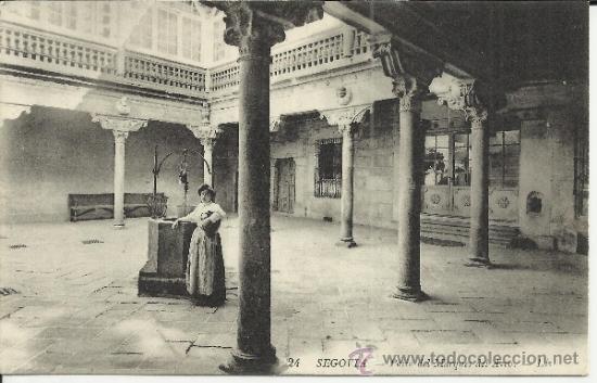Postales: SEGOVIA CASA MARQUES DEL ARCO ESCRITA - Foto 1