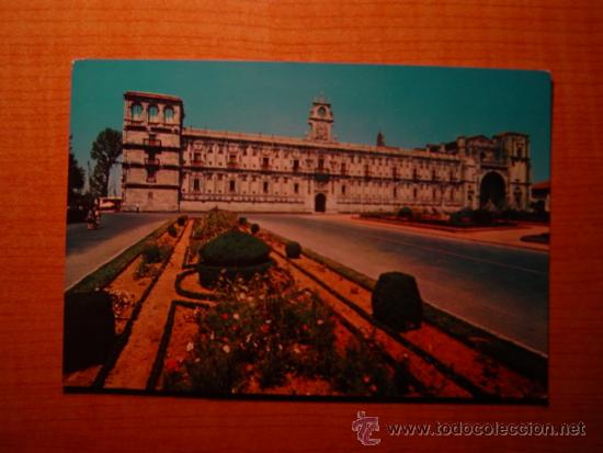 Postales: POSTAL  LEON HOSTAL DE SAN MARCOS SIN CIRCULAR