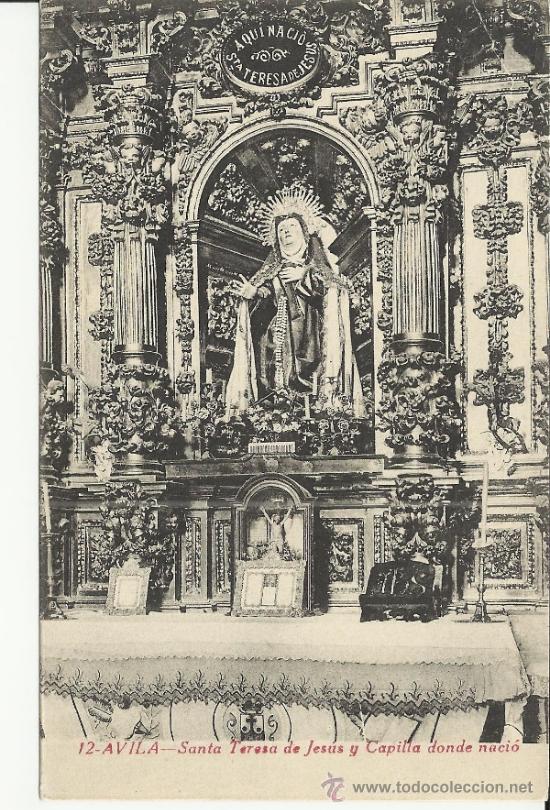 Postales: AVILA SANAT TERESA SIN ESCRIBIR