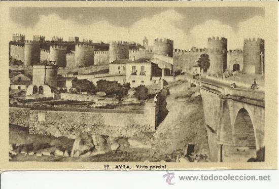 Postales: AVILA  SIN ESCRIBIR