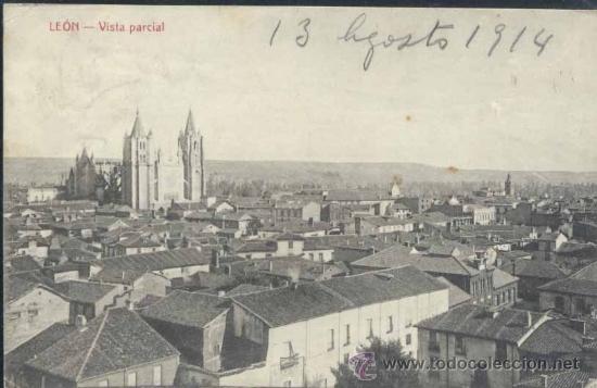 Postales: LE&Oacute;N.- VISTA PARCIAL. - Foto 1