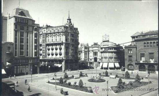 Postales: LE&Oacute;N.- PLAZA SANTO DOMINGO
