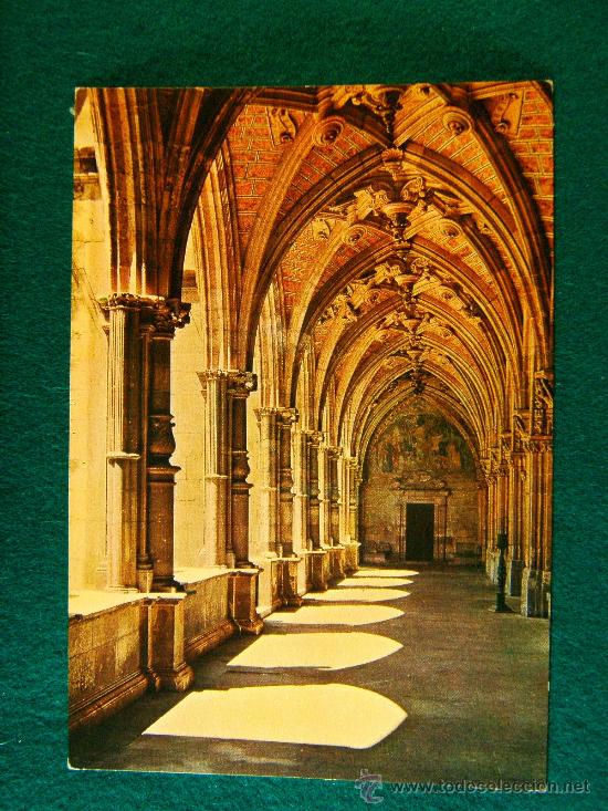 Postales: LEON - CATEDRAL - CLAUSTRO - CASTILLA Y LEON - POSTAL SIN CIRCULAR - DECADA 1960.