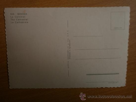 Postales: SEGOVIA. - Foto 2