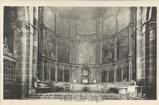Postales: AVILA CATEDRAL SIN ESCRIBIR