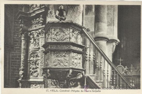 Postales: AVILA CATEDRAL SIN ESCRIBIR