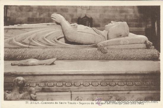 Postales: AVILA CONVENTO DE SANTO TOMAS SIN ESCRIBIR