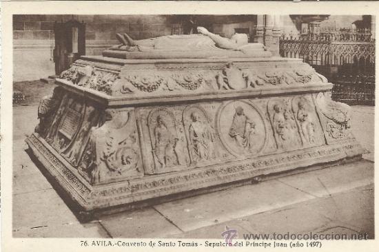 Postales: AVILA CONVENTO DE SANTO TOMAS SIN ESCRIBIR