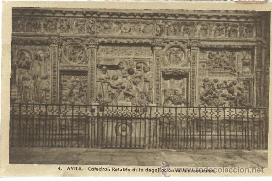 Postales: AVILA CATEDRAL SIN ESCRIBIR