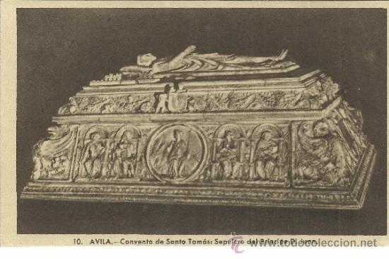 Postales: AVILA CONVENTO DE SANTO TOMAS SIN ESCRIBIR