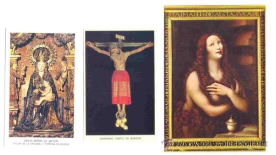 Postales: 8 postales + 2 estampas de Burgos - Foto 5