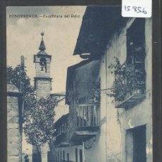 Postales: PONFERRADA -ESCALINATA DEL RELOJ -COL. CASA ROMERO - (15.856)