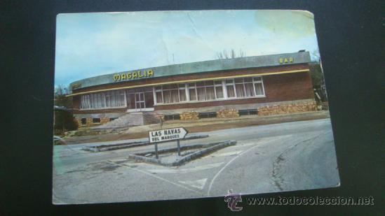 Postales: 25. las navas del marques restaurante magalla bar