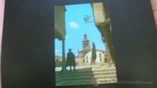 Postales: 25. arevalo calle del claver iglesia de santa maria