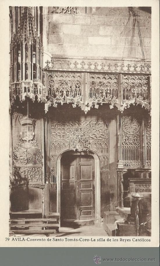 Postales: AVILA CONVENTO DE SANTO TOMAS  SIN ESCRIBIR