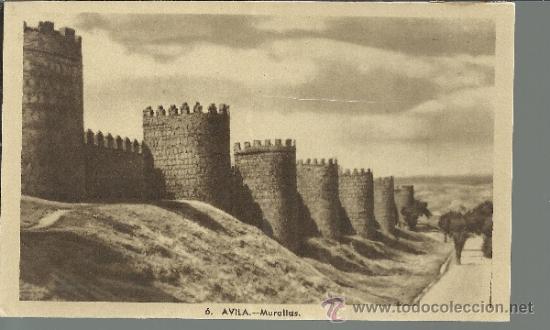 Postales: AVILA MURALLAS SIN ESCRIBIR