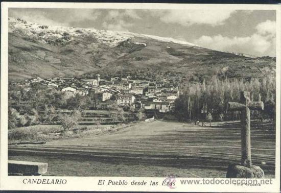 Postkarten: CANDELARIO (SALAMANCA).- EL PUEBLO DE LAS ERAS