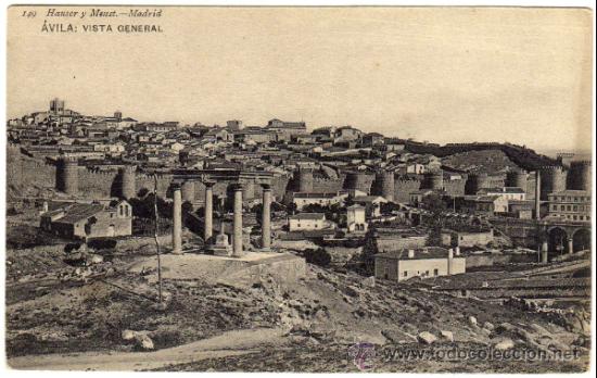 Postales: PRECIOSA POSTAL - AVILA - VISTA GENERAL