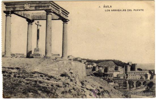 Postales: BONITA POSTAL - AVILA - LOS ARRABALES DEL PUENTE