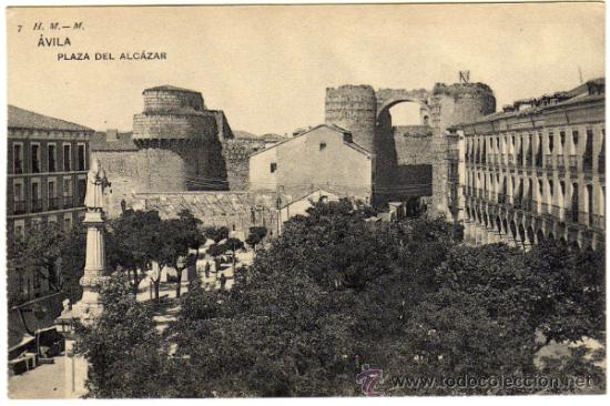 Postales: BONITA POSTAL - AVILA - PLAZA DEL ALCAZAR