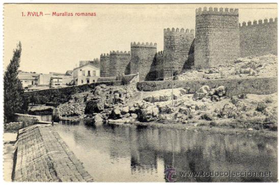 Postales: PRECIOSA POSTAL - AVILA - MURALLAS ROMANAS