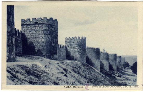 Postales: PRECIOSA POSTAL - AVILA - MURALLAS
