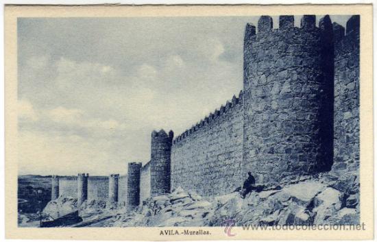 Postales: BONITA POSTAL - AVILA - MURALLAS