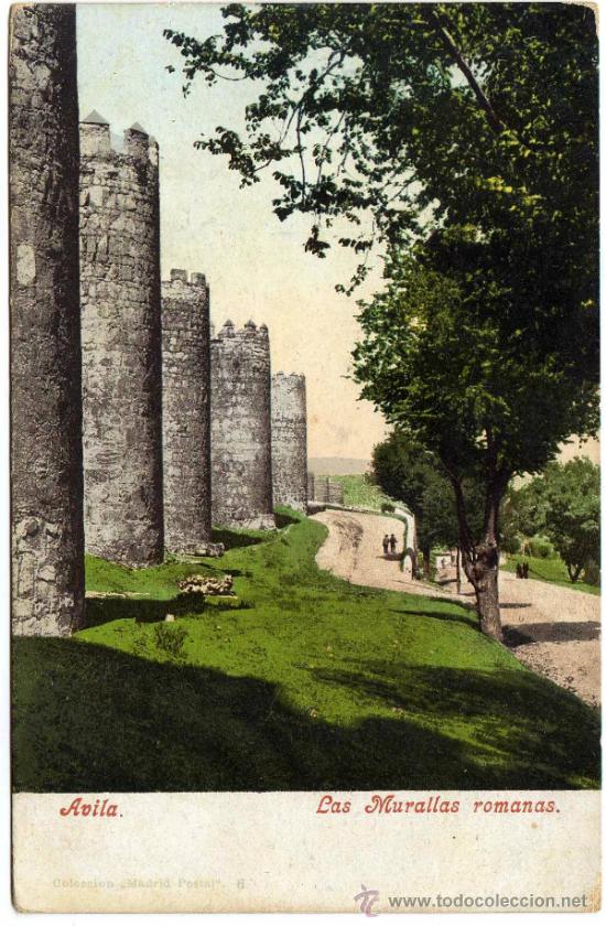 Postales: PRECIOSA POSTAL - AVILA - LAS MURALLAS ROMANAS