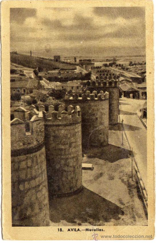 Postales: BONITA POSTAL - AVILA - MURALLAS